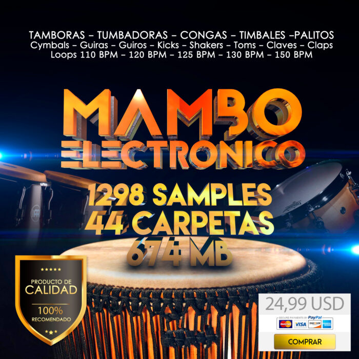 Mega Sample Pack - Mambo Electronico - Imagen 1